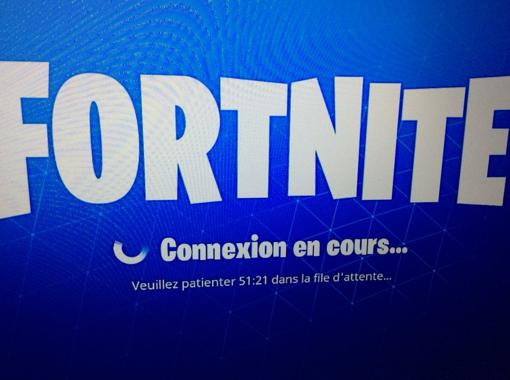 Fortnite "Échec de la connexion" - 1016 x 757 png 1276kB