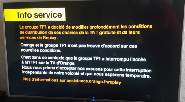 bug replay orange tf1